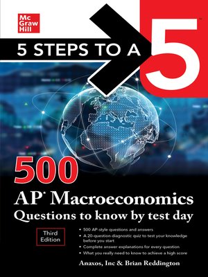 cover image of 5 Steps to a 5: 500 AP Macroeconomics Questions to Know by Test Day